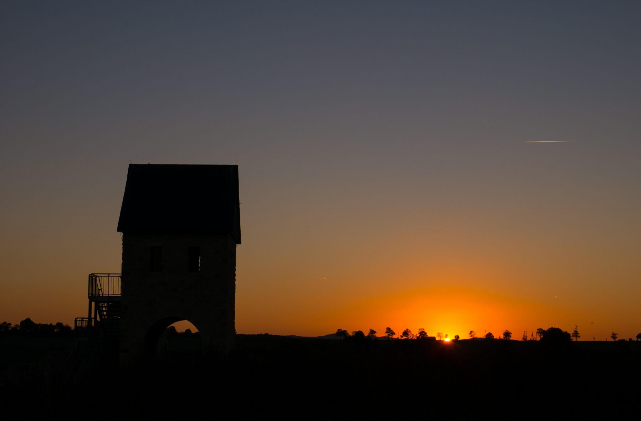 Kaiserpfalz Werla Sonnenuntergang 209 Kaiserpfalz Werla Sonnenuntergang