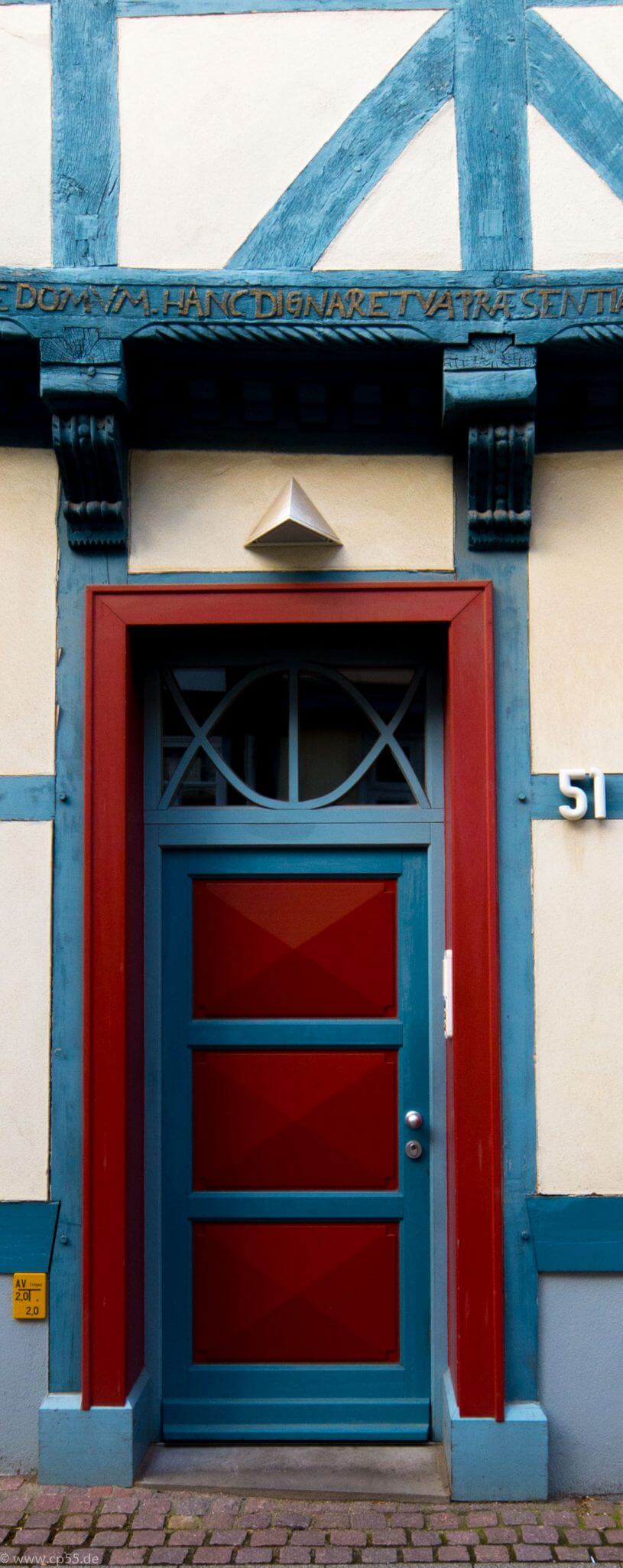 rote Tür Fachwerk Wolfenbüttel