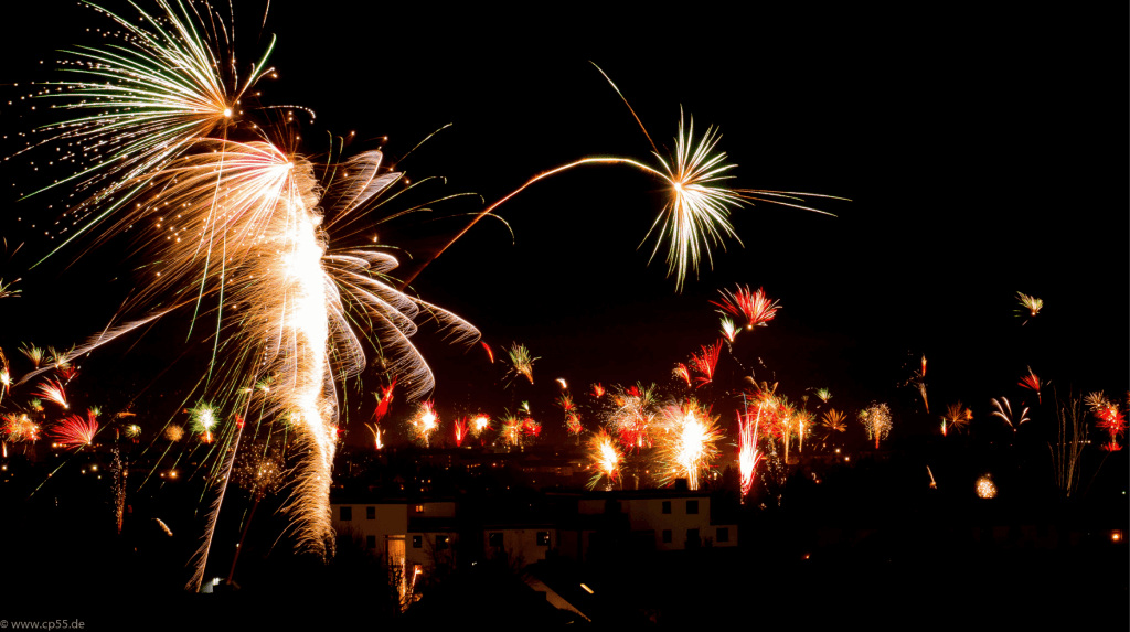 Silvester über Wolfenbüttel 1 Silvester über Wolfenbüttel