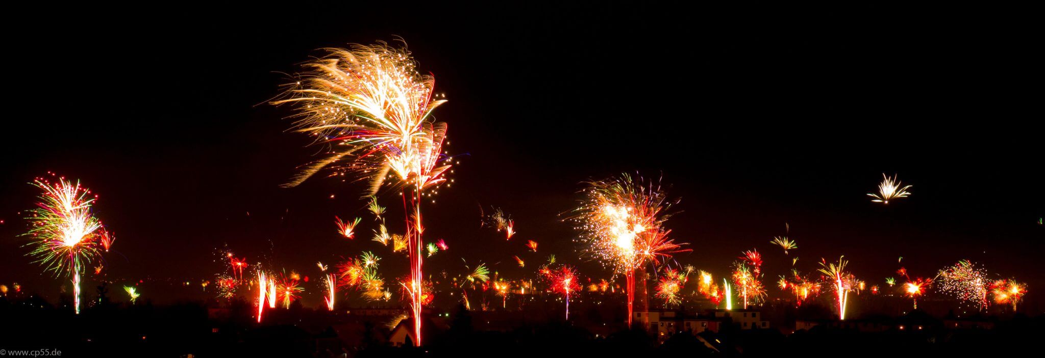Silvester Blick über Wolfenbüttel 260 Blick über wolfenbüttel