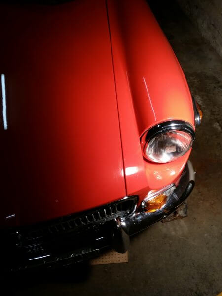 MG B - aufwachen 206 MGB rot