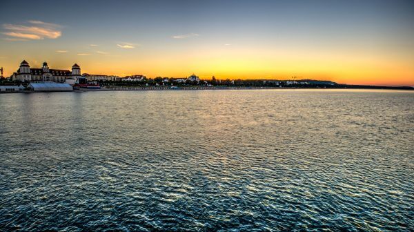 Binz 469 Binz von der Seebrücke aus gesehen