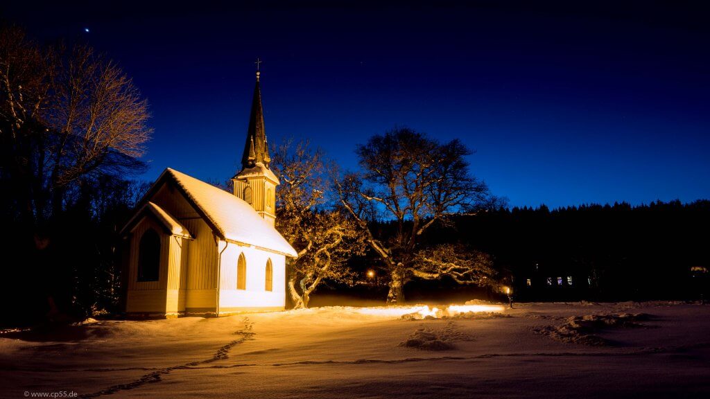 Holzkirche 1 Holzkirche Elend im Januar