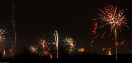 2019 start 129 Silvester Feuerwerk