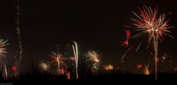 2019 start 404 Silvester Feuerwerk