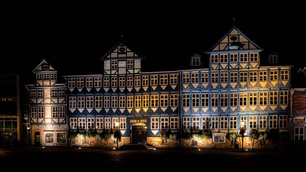 Wolfenbüttel Rathausfassade 410 Rathausfassade Wolfenbüttel Stadtmarkt
